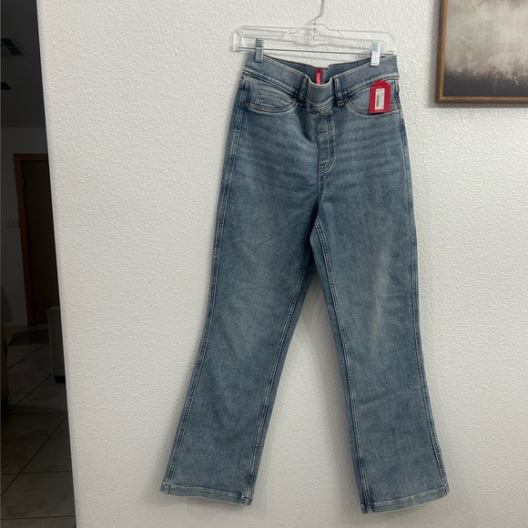 NWT Spanx Flare Jeans Light Wash Stretch